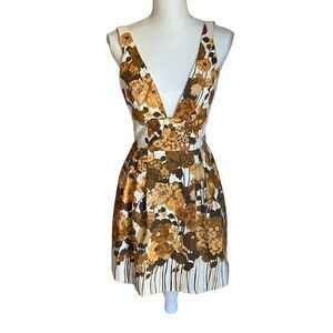 NOVIS Silk Mini Dress Size 4